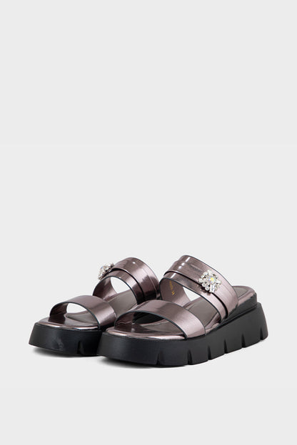Comfort Slip On IK0070-Gun Metallic