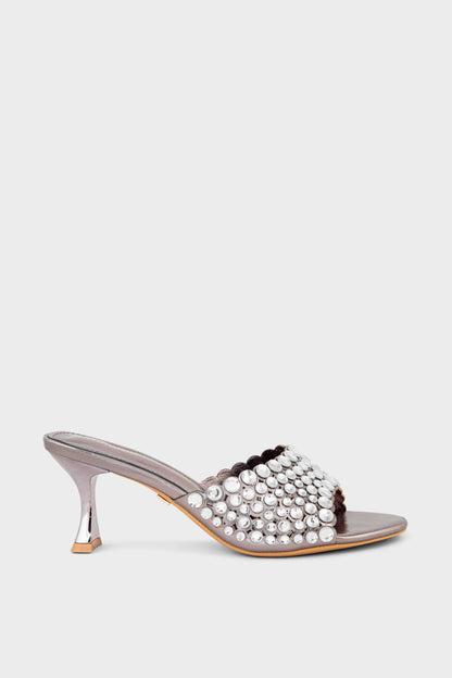 Party Wear Slip On IP0103-Pewter
