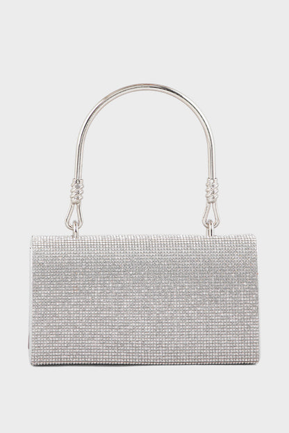 Party Wear Clutch BH0119-Gun Metallic