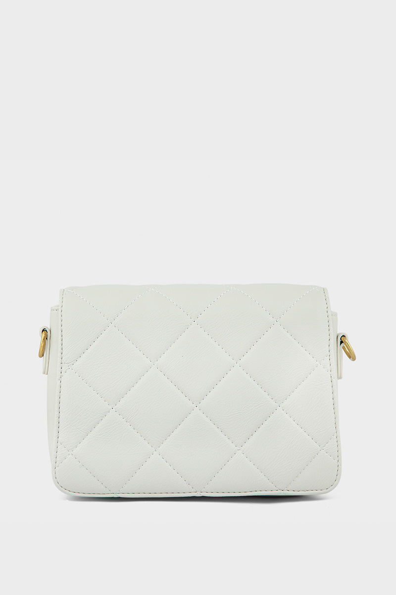 Flap Shoulder Bags BS2127-Ivory