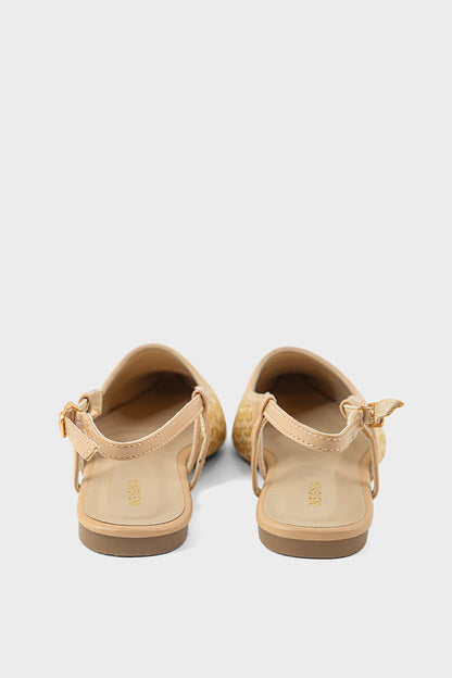 Casual Sling Back IC4010-Beige