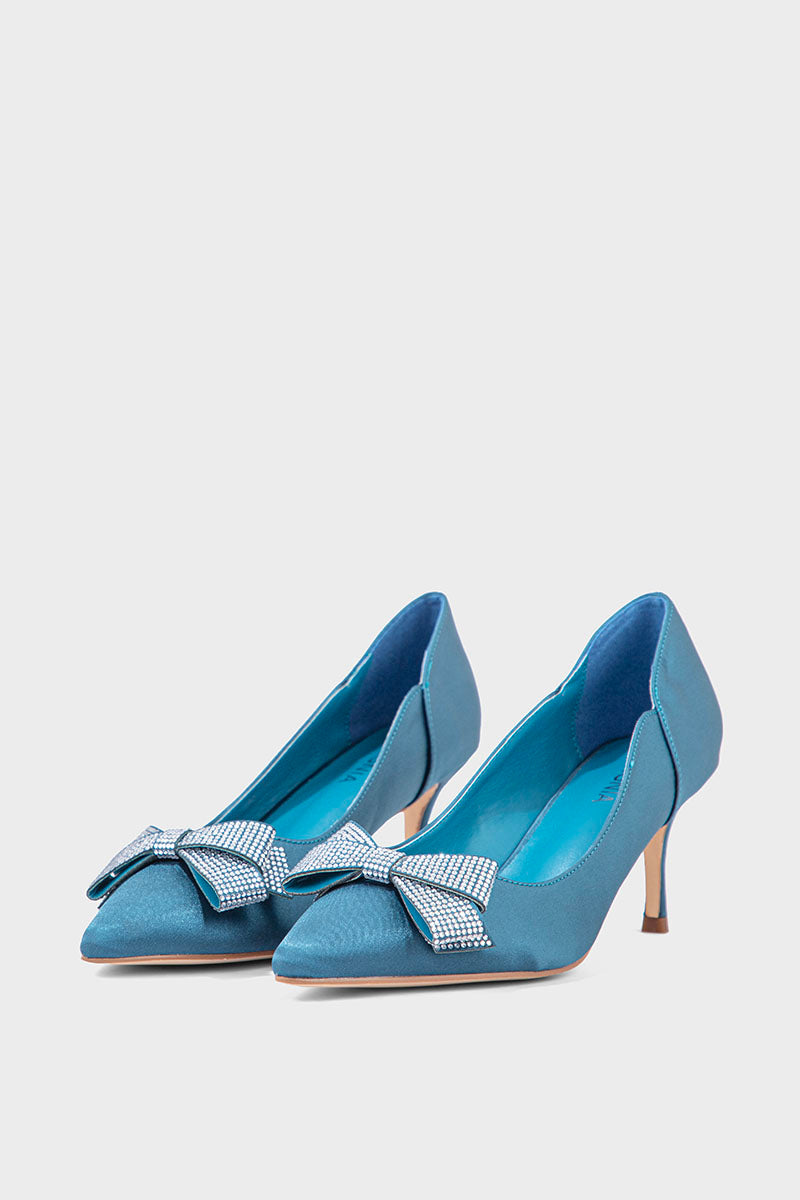 Party Wear Court Shoes IP5008-Blue