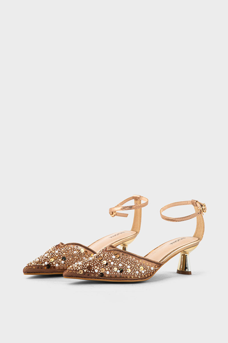 Party Wear Sling Back IP4021-Copper