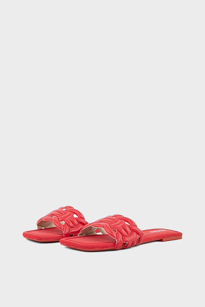 Casual Slip On I38573-Red
