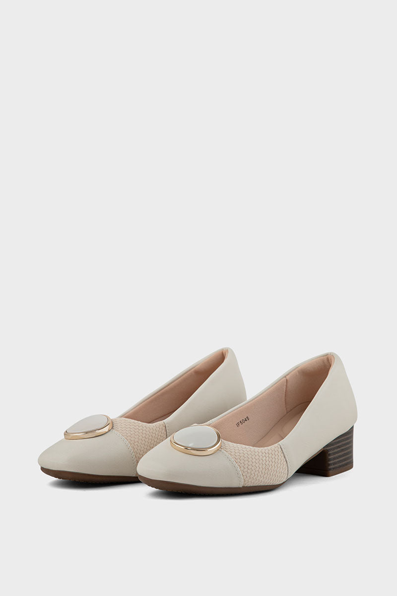 Formal Court Shoes IF5045-Ivory