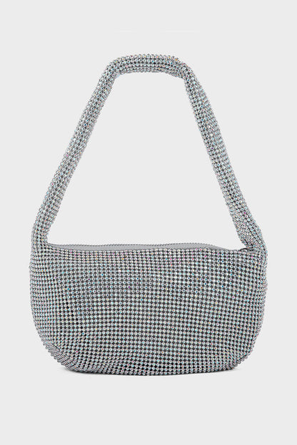 Hobo Hand Bags BH0037-Silver