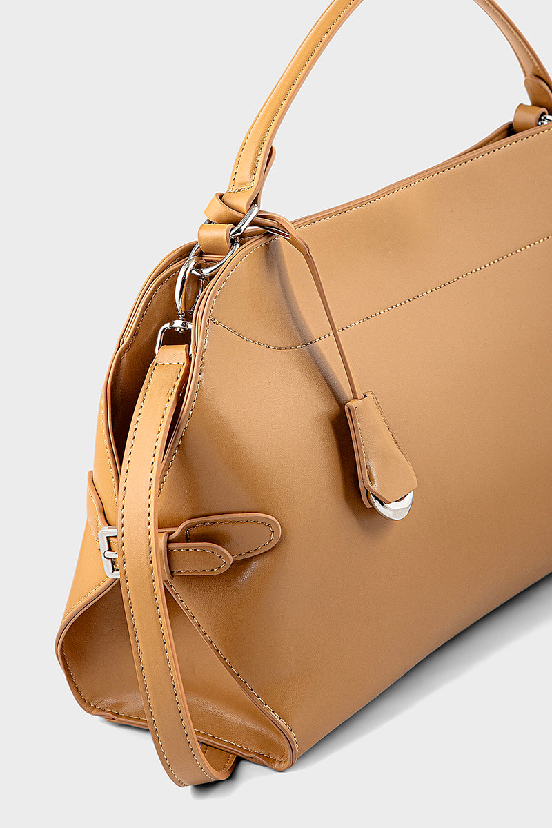 Formal Shoulder Bags BS2218-Tan