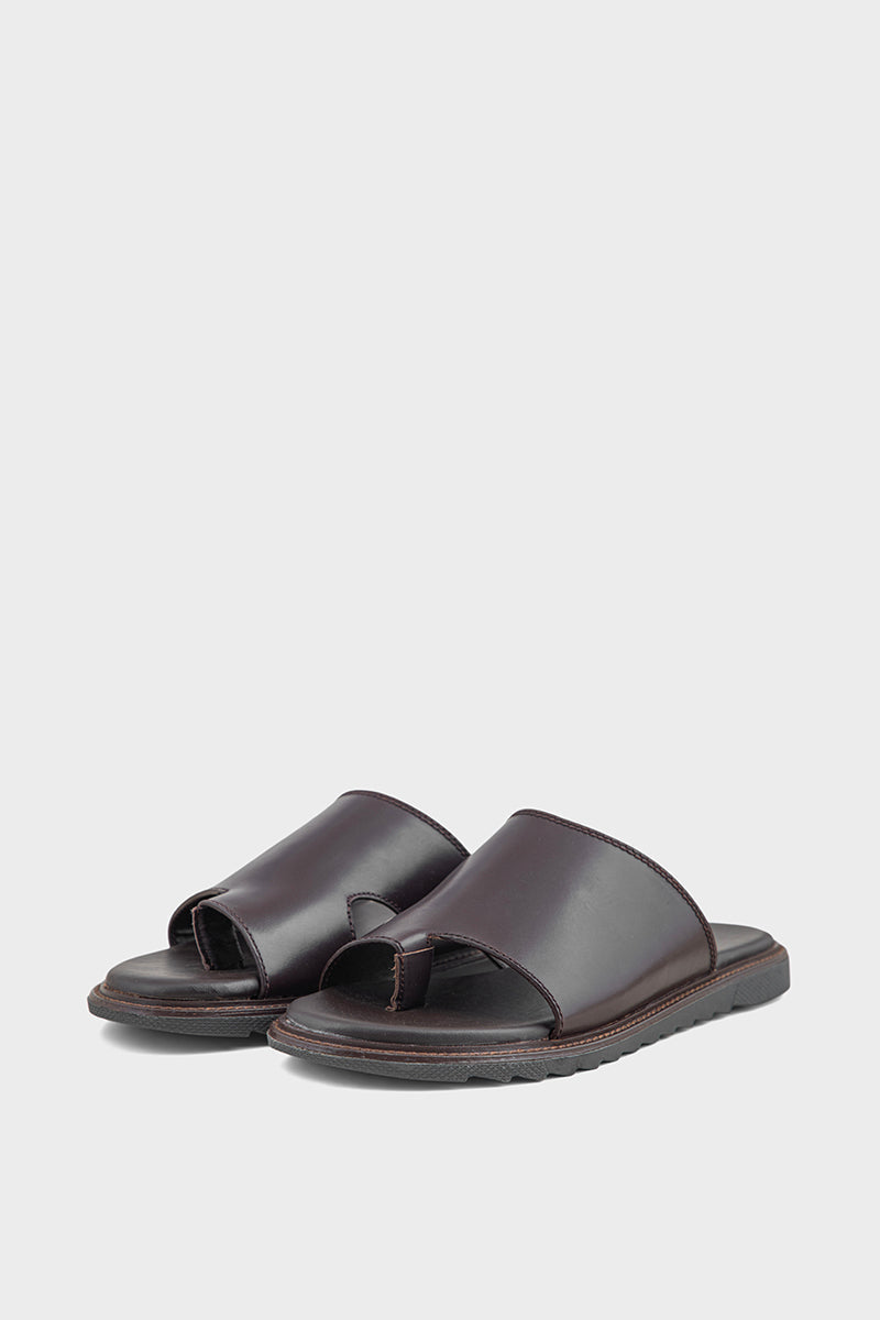 Men Casual Slip On MO1015-Burgundy