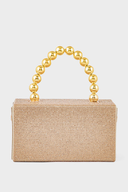 Party Wear Clutch BH0122-Golden