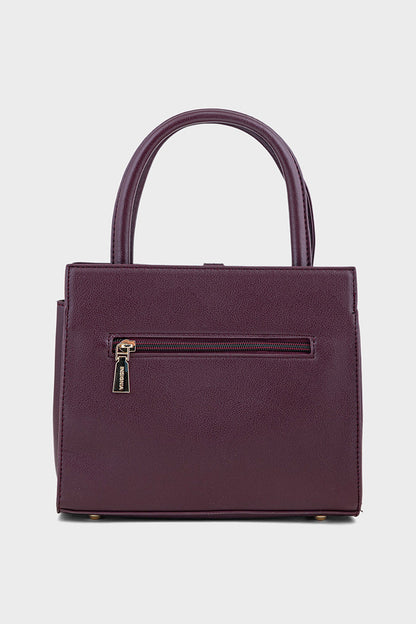 Top Handle Hand Bags BH0091-Maroon