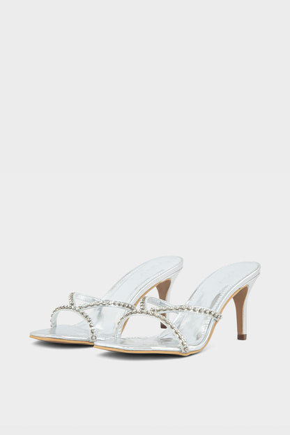 Party Wear Sandal IP2048-Silver
