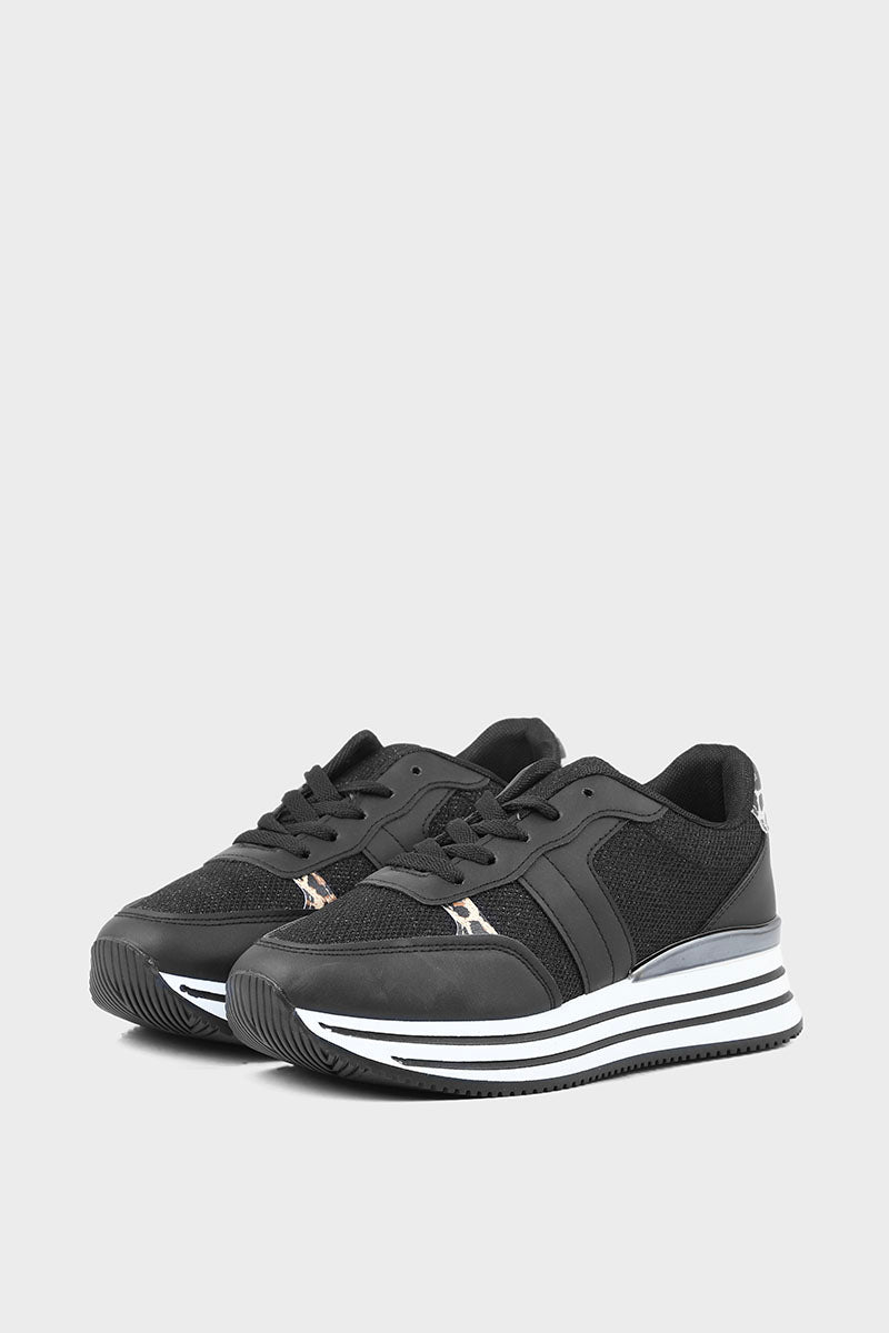 Casual Sneakers I57073-Black