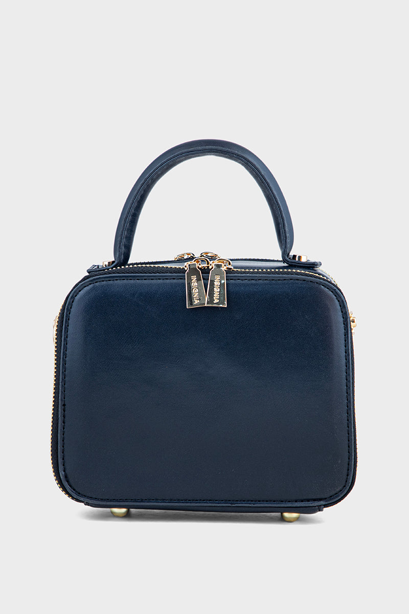 Top Handle Hand Bags BH0075-Navy