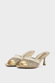 Party Wear Slip On IP0091-Gold