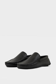 Men Casual Driving Mocs MC4033-Black