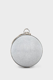Party Wear Clutch BK4090-Silver