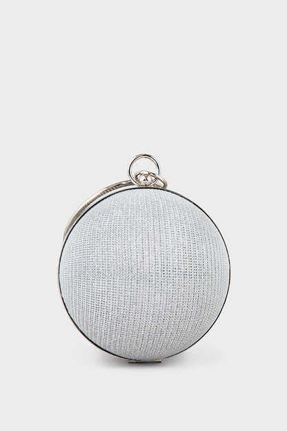 Party Wear Clutch BK4090-Silver