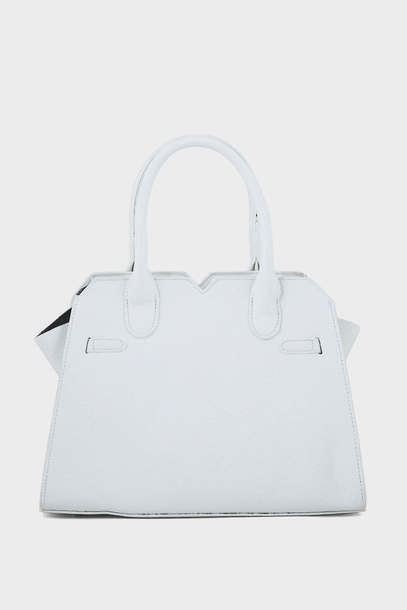 Formal Tote Hand Bags BH0022-White