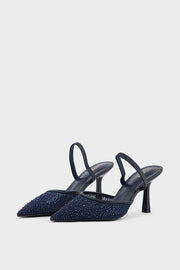 Party Wear Sling Back IP4028-Navy