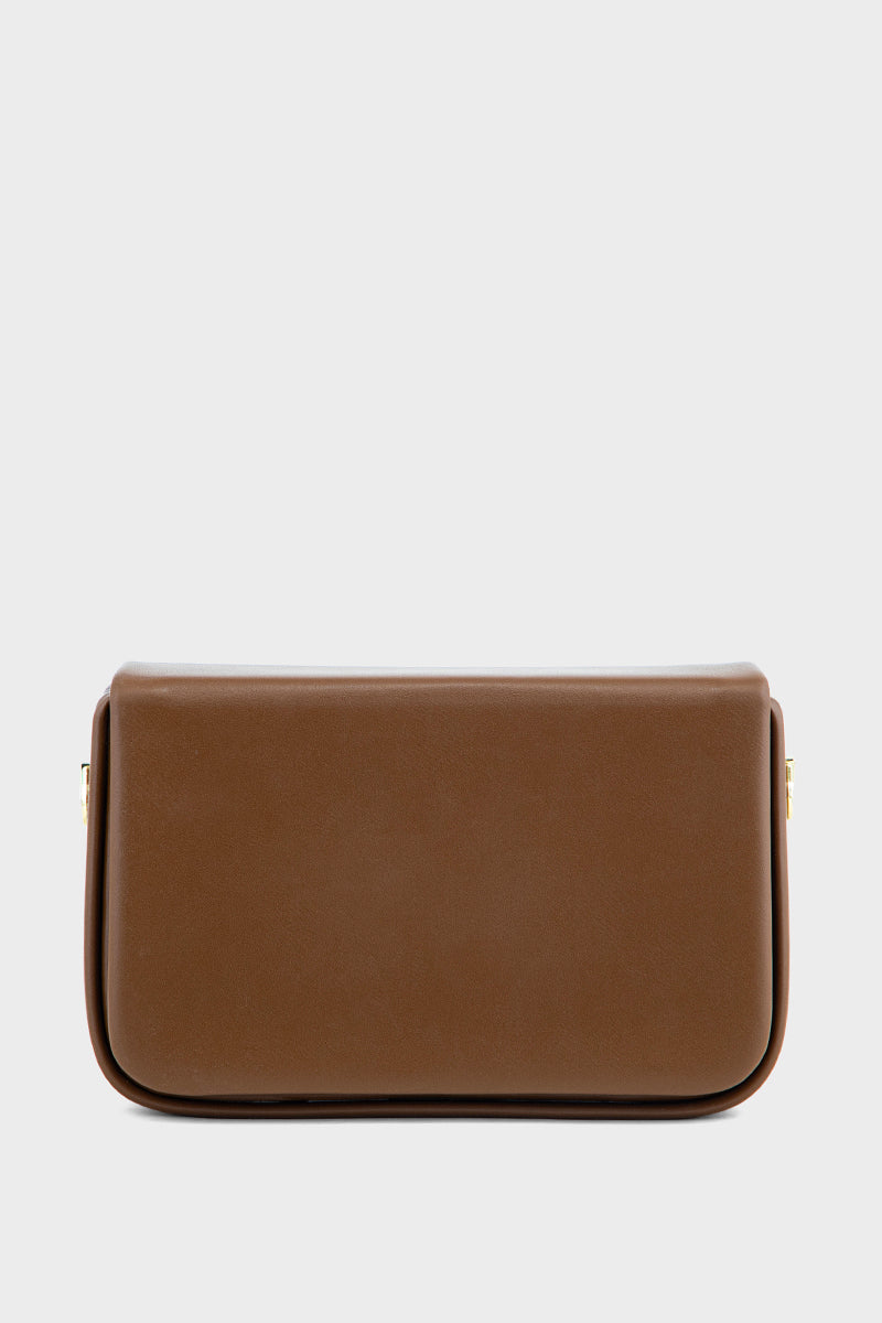 Flap Shoulder Bags BH0079-Brown