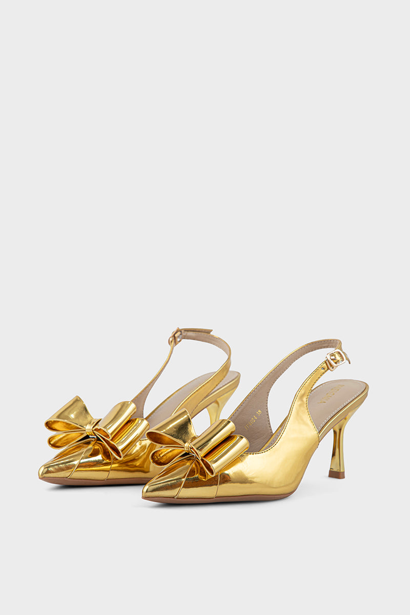 Party Wear Sling Back IP4024-Gold