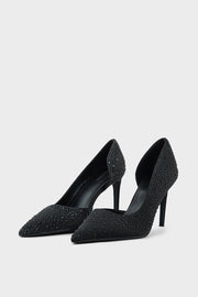 Party Wear Court Shoes IP5018-Black