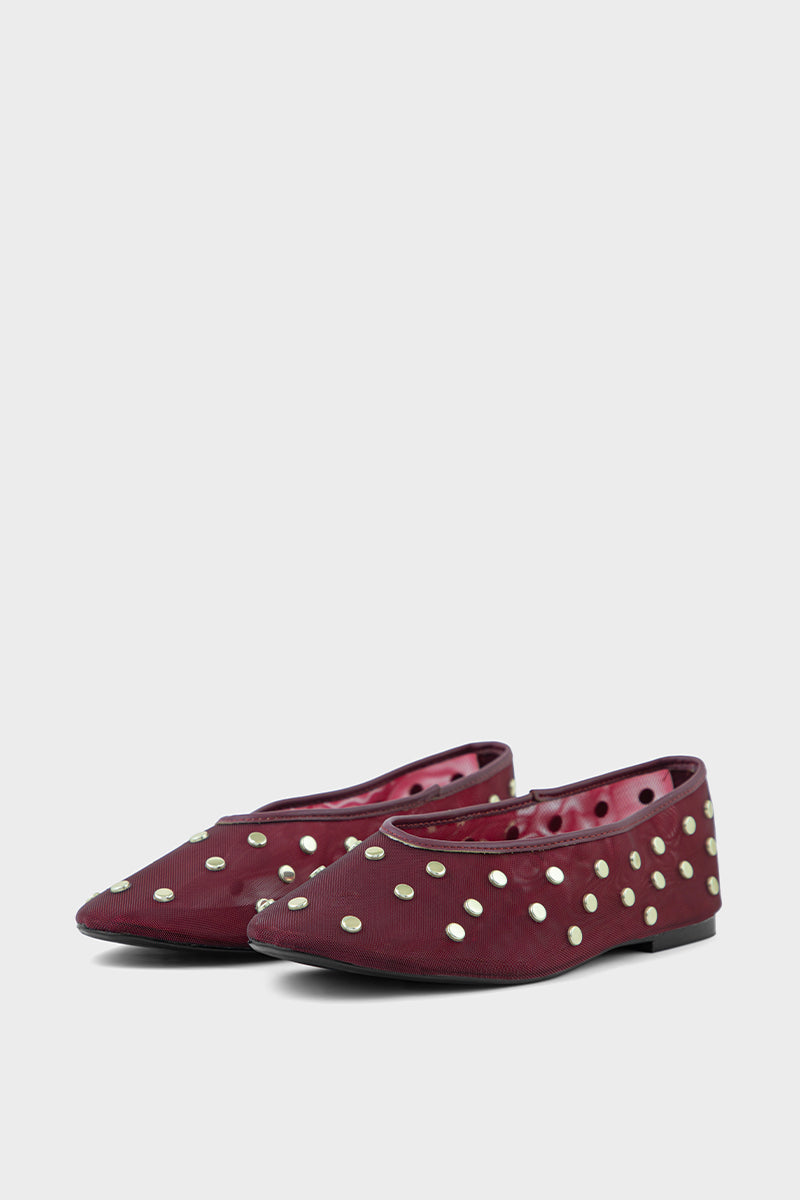 Casual Pumps IC6014-Maroon