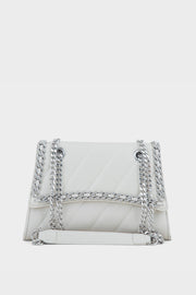 Flap Shoulder Bags BS2122-White