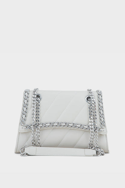 Flap Shoulder Bags BS2122-White