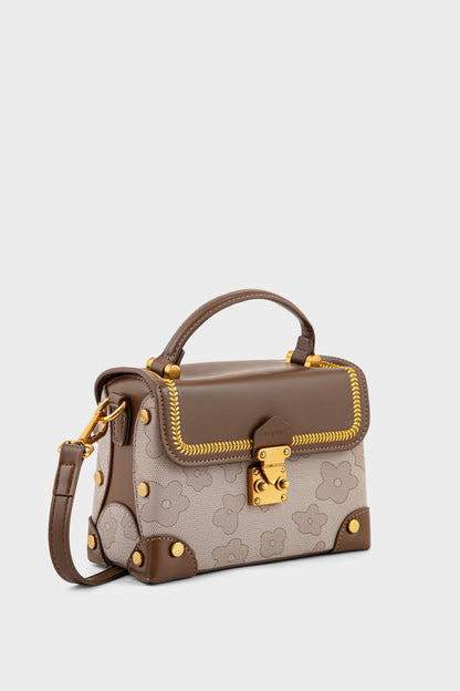 Top Handle Hand Bags BH0228-Brown