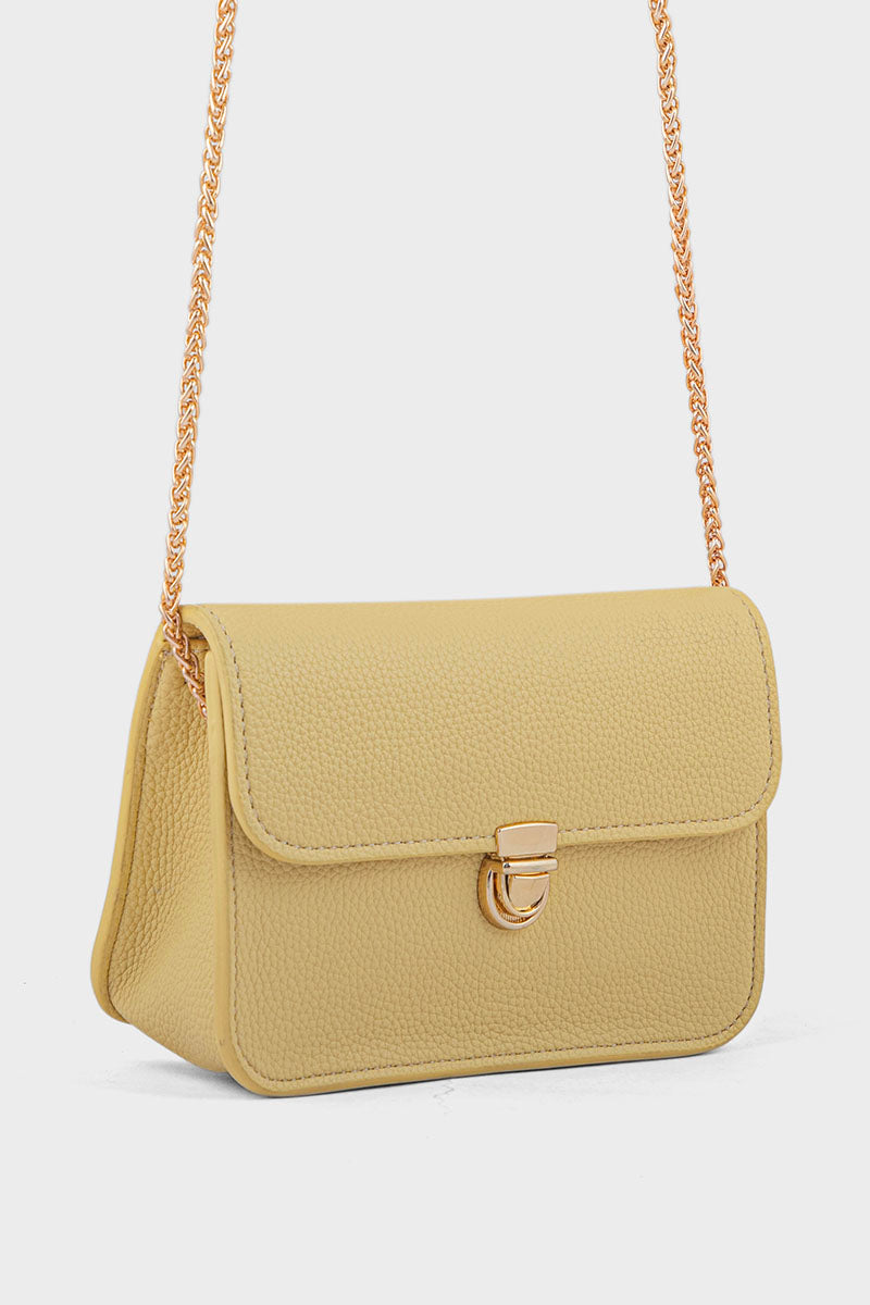 Cross Shoulder Bags BS2176-Yellow