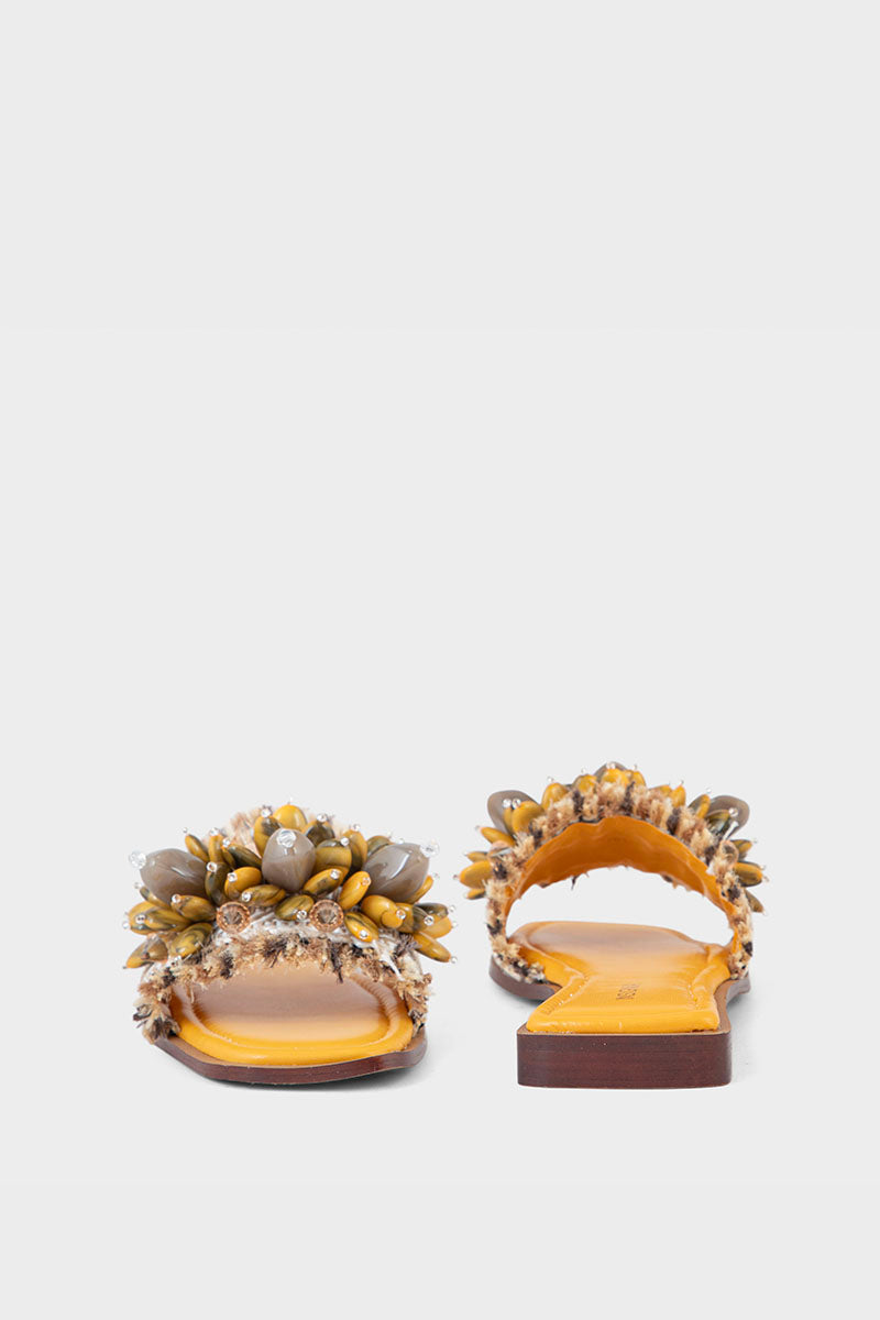 Formal Slip On IF0143-Mustard