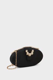 Party Wear Clutch BK4153-Black