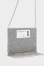 Party Wear Clutch BK4068-Silver