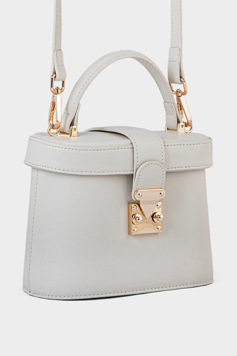 Cross Shoulder Bags BS2034-Cream