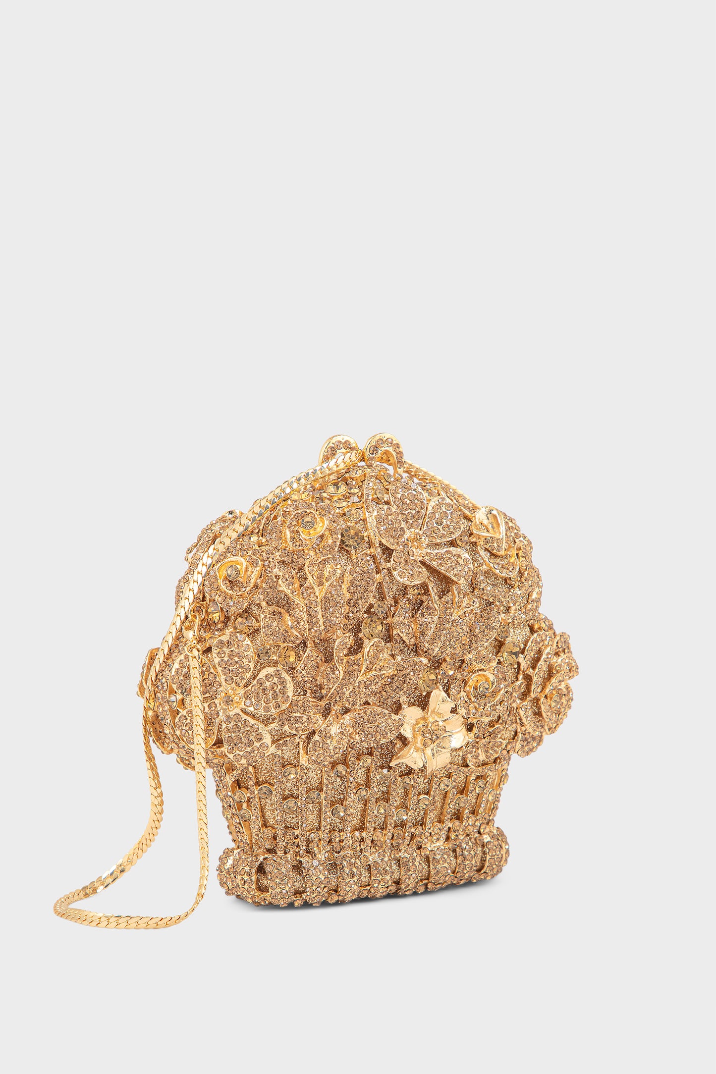 Party Wear Clutch BK4140-Golden