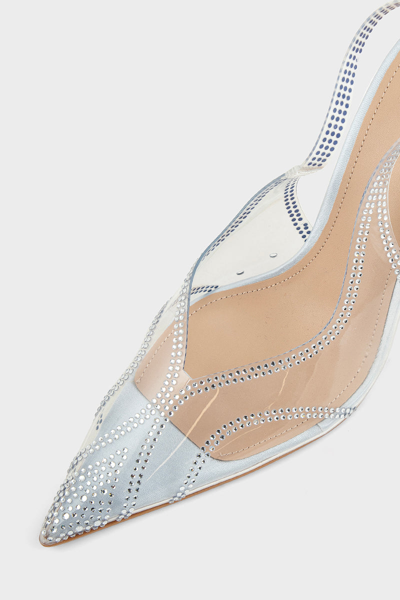 Party Wear Sling Back IP4045-Grey