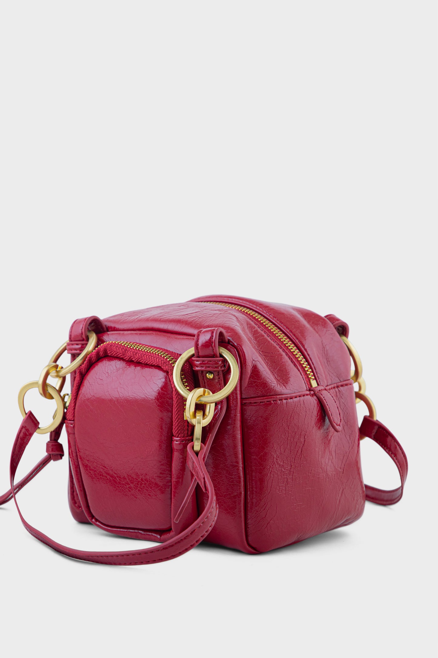 Cross Shoulder Bags BS2208-Maroon