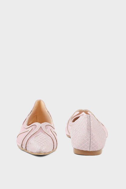 Party Wear Pumps I41413-Peach