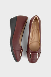 Comfort Court Shoes IK5003-Maroon