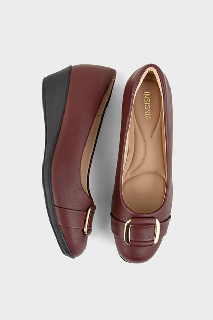 Comfort Court Shoes IK5003-Maroon