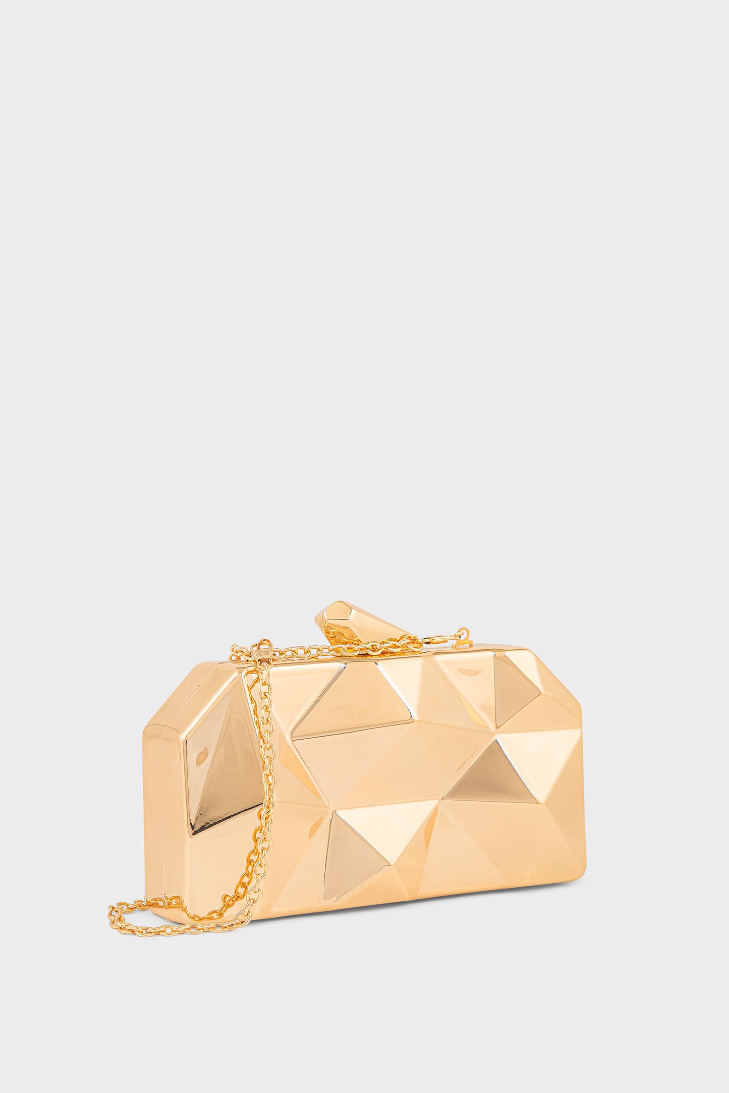 Party Wear Clutch BK4169-Gold