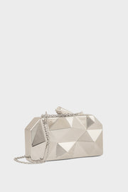 Party Wear Clutch BK4169-Silver