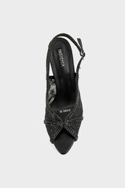 Party Wear Sling Back IP4050-Black