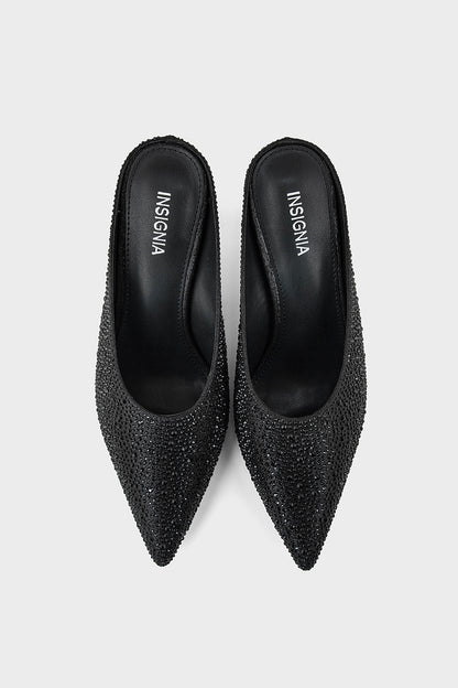 Party Wear Mule IP8514-Black