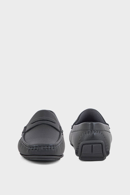 Men Casual Driving Mocs MC4019-Black