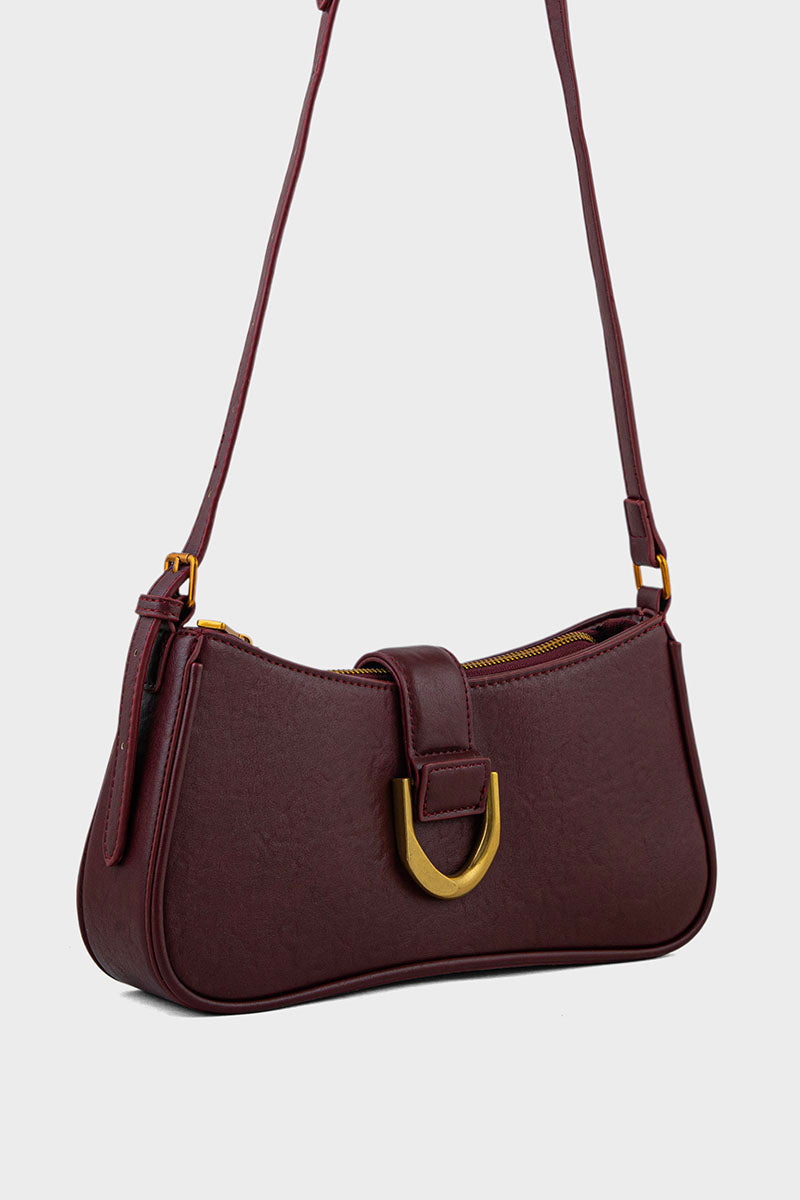 Formal Shoulder Bags BS2179-Maroon