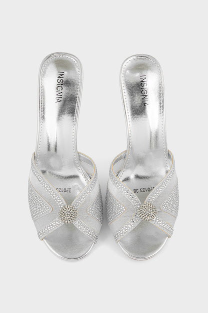 Party Wear Slip On IP0123-Silver