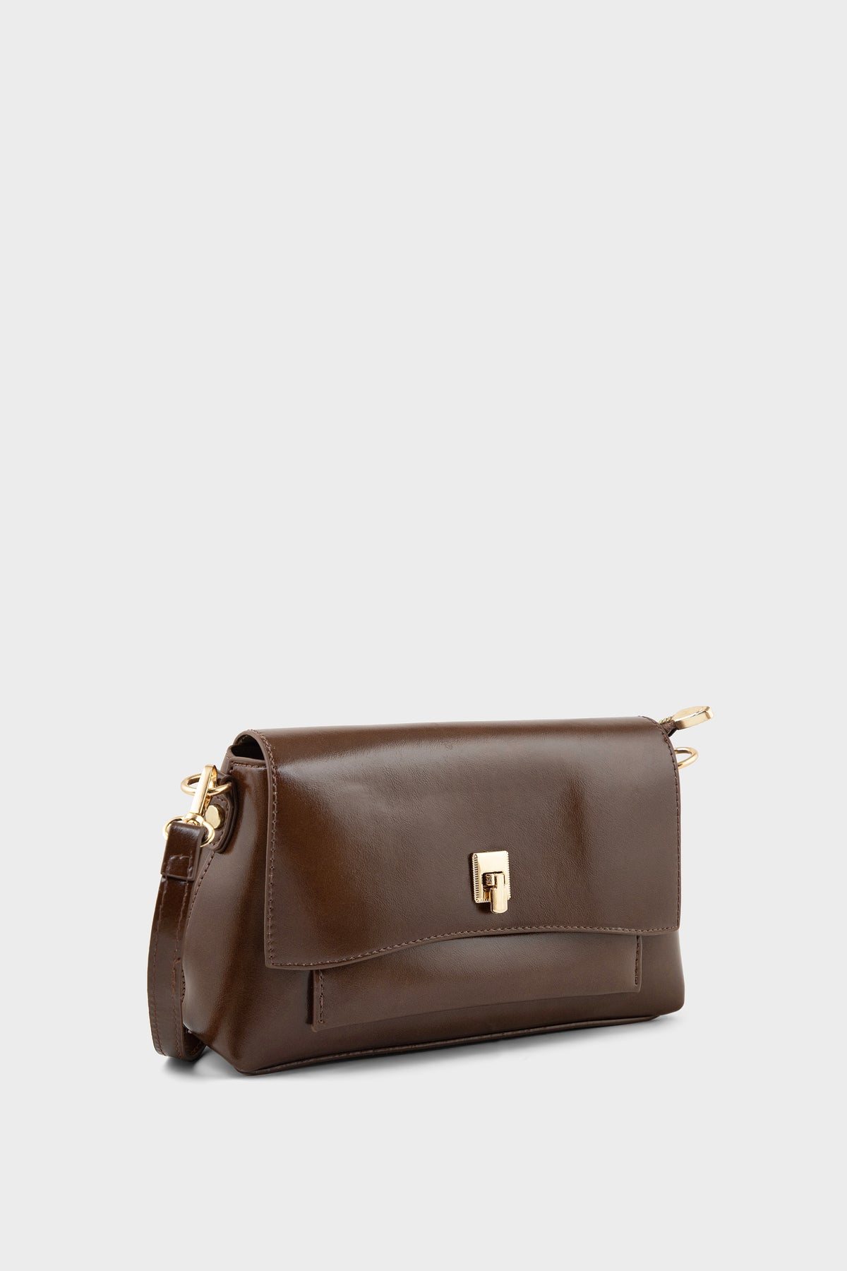 Cross Shoulder Bags BS2348-Brown