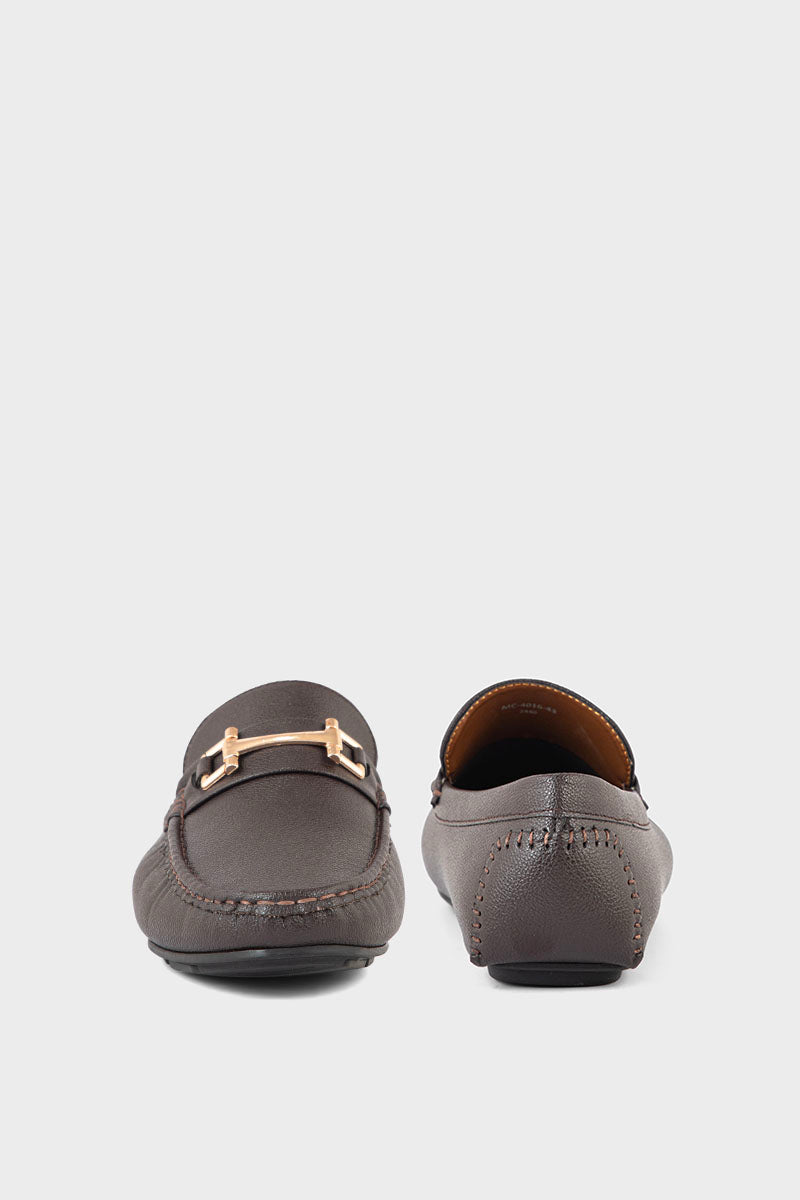 Men Casual Moccasin MC4016-Coffee